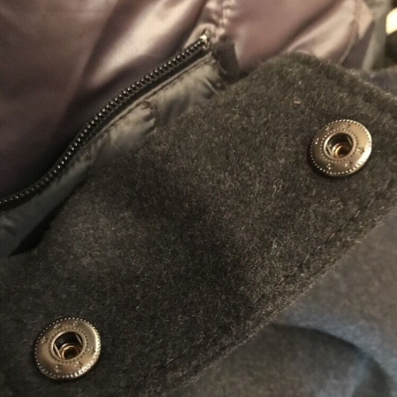 Express Tech Wool Button Zip Coat - Picture 10 of 12